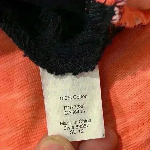 J Crew Women’s Long Sleeve Color Block Tunic Navy Coral Zipper Sweater Size S - Picture 5 of 9